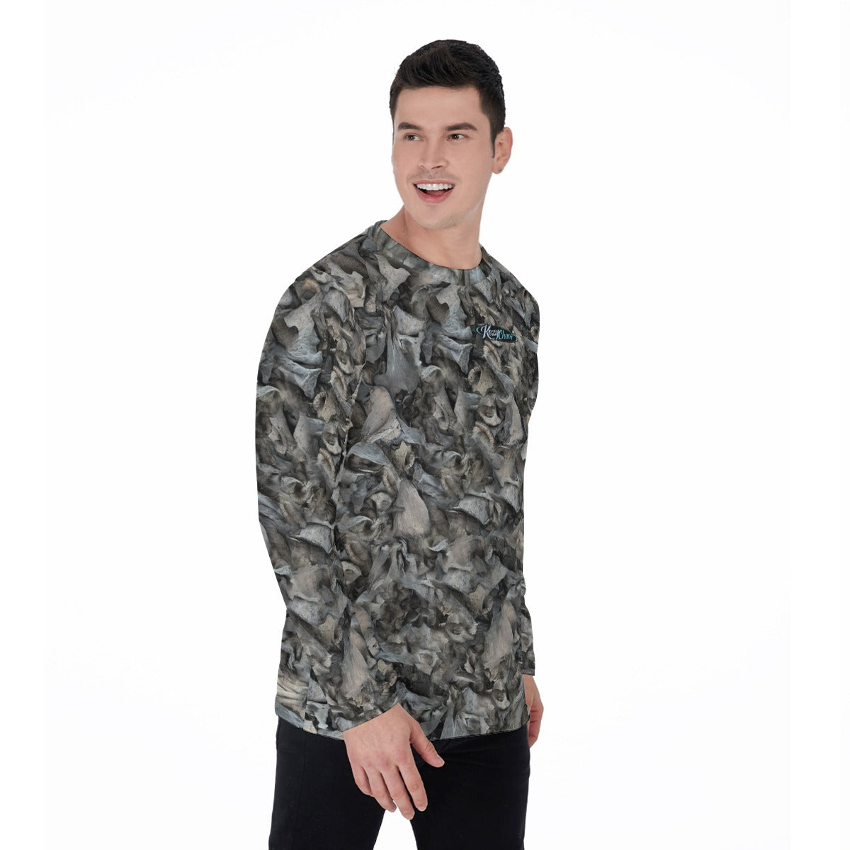 Black Trumpet Camo - Long Sleeve T-Shirt