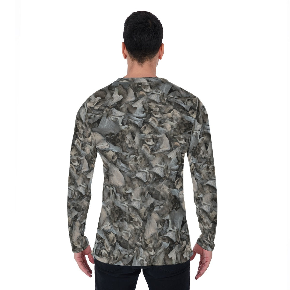 Black Trumpet Camo - Long Sleeve T-Shirt